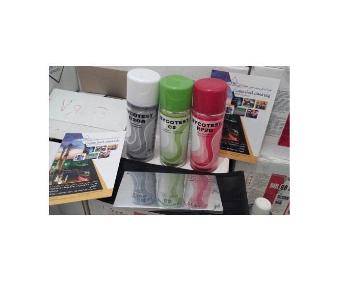 ست اسپری تست مایعات نافذ بایکوتست BYCOTEST